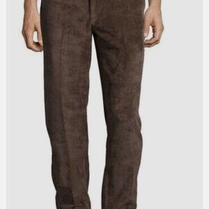 Peter Millar Brown Corduroy Pants Straight Leg EUC